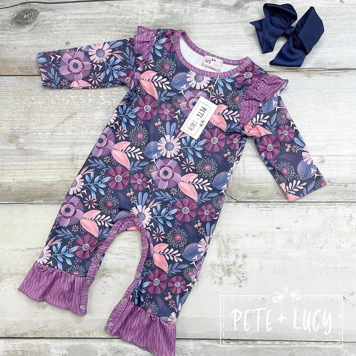 Pete & Lucy Alana Floral Romper
