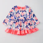Pink Floral Skirted Bubble