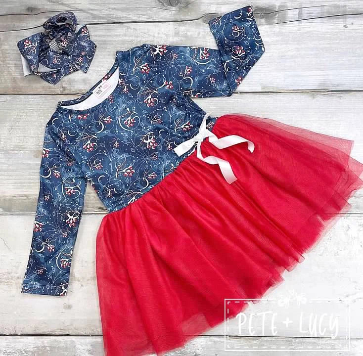 Pete & Lucy Winter Family Tulle Dress