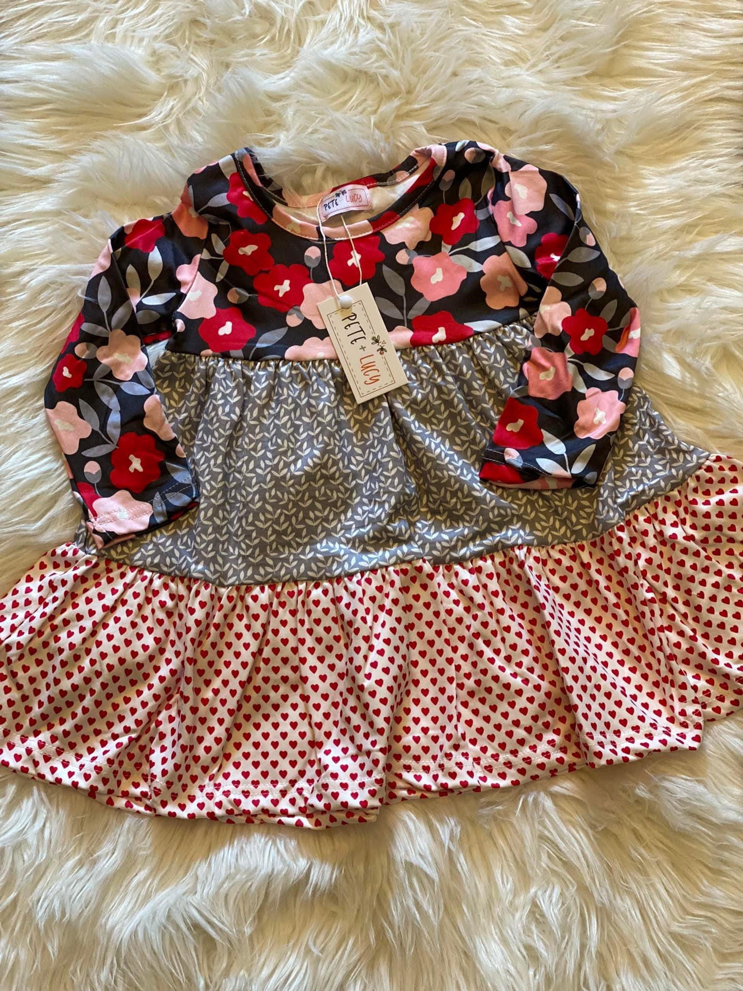 Pete & Lucy I Love Poppies Dress