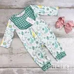 Pete & Lucy Princess Peacock Romper