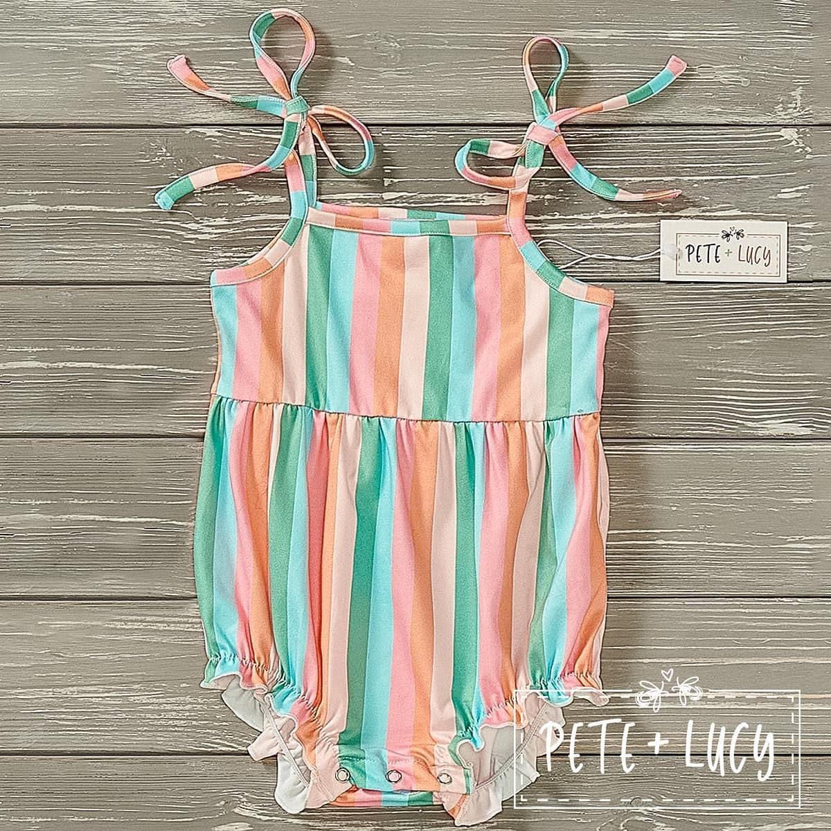 Pete & Lucy Summertime Simply Stripes Bubble