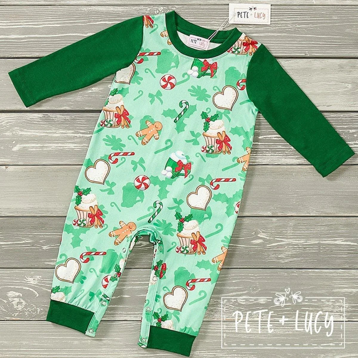 Pete & Lucy Christmas Sweets Romper