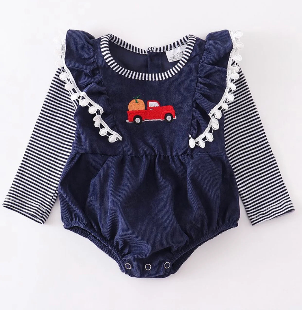 Red Truck Corduroy Bubble