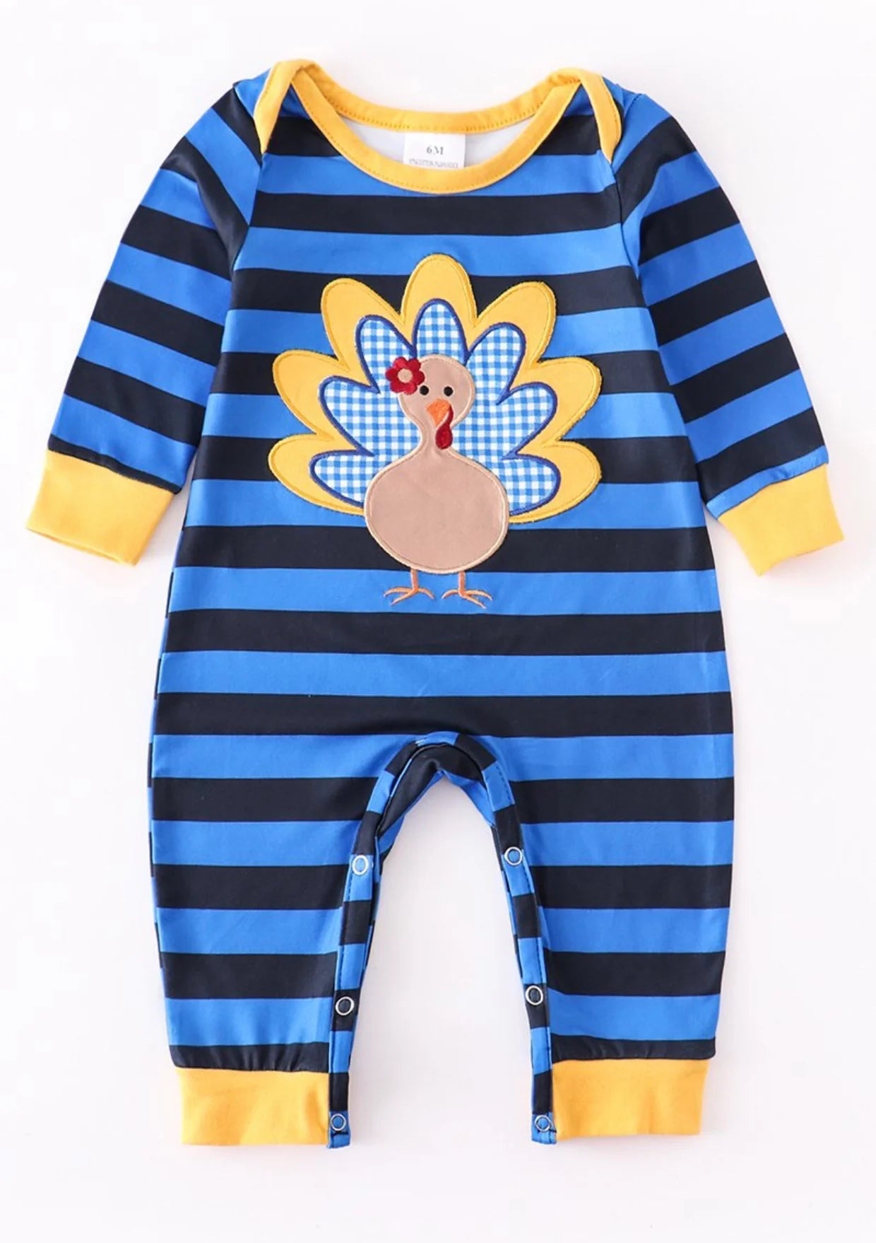 Boy's Turkey Romper