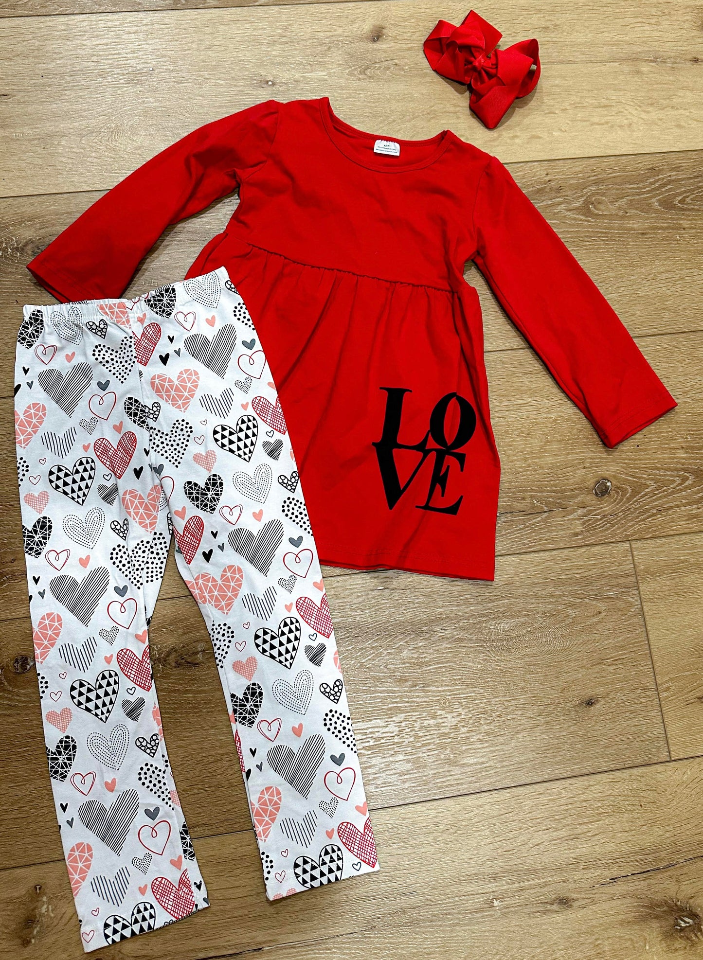 Valentine's Day Pant Set