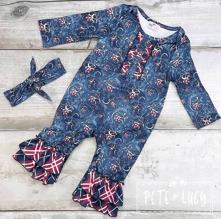 Pete & Lucy Winter Family Romper